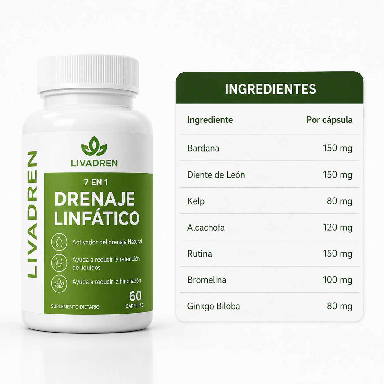 LIVADREN™ Recuperá la ligereza. Redescubrí tu bienestar.